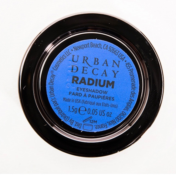 NIB Urban Decay Eyeshadow, Full Size (0.05oz), Radium Blue - Picture 9 of 11